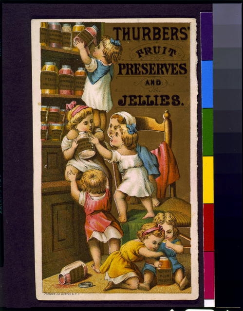 Thurbers' fruit preserves and jellies / Forbes Co.,...