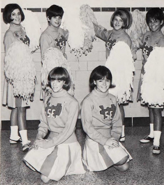 Southeast High School 1967 Cheerleaders