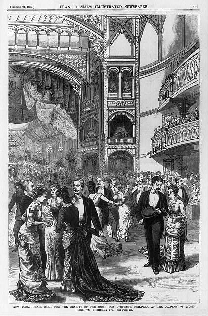 New York - Grand ball, for the benefit of the Home for...
