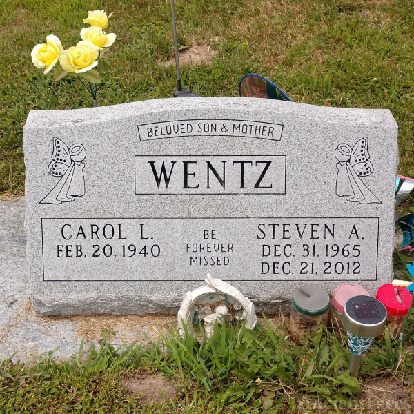 Steven Alan Wentz -GRAVESTONE