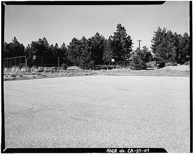 7. OVERALL VIEW OF LAUNCH PAD, SHOWING HELIPAD AT LAUNCH...