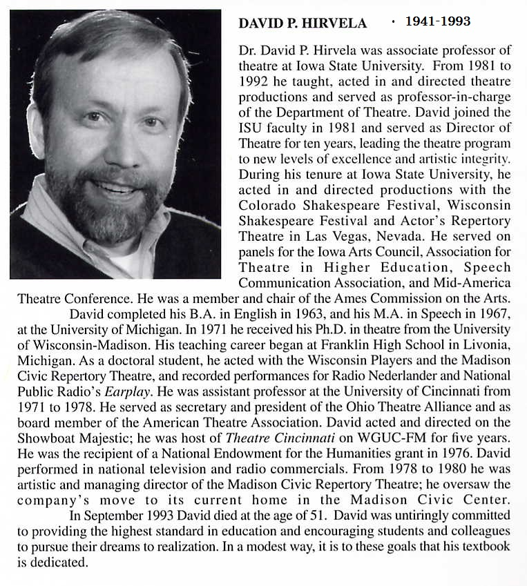 David P. Hirvela 1941-1993