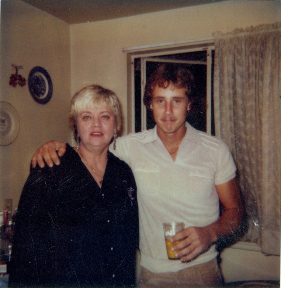 Bette Jo and her son Steve Cullison