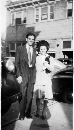 Grandpa Arthur Herrlinger and Grandma Pauline Piaget
