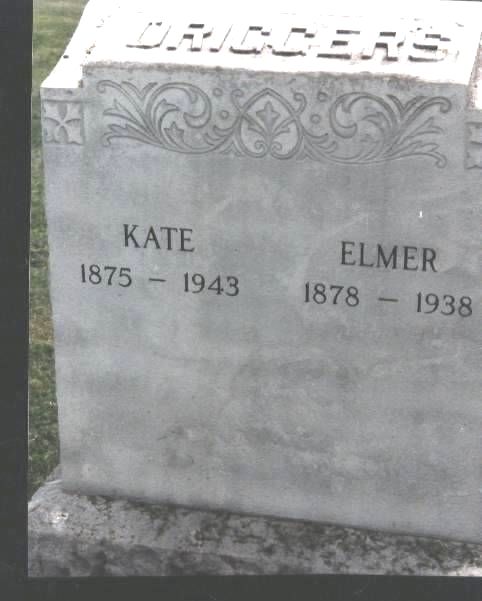Tombstone: Driggers, Elmer and Kate