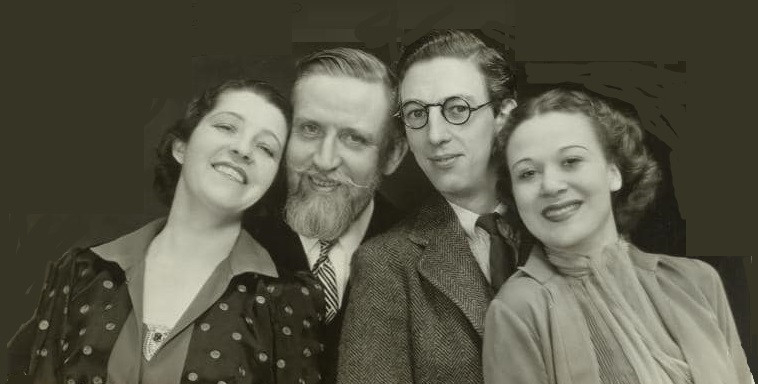 Tamara Geva, Monty Woolley, Ray Bolger and Vera Zorina.