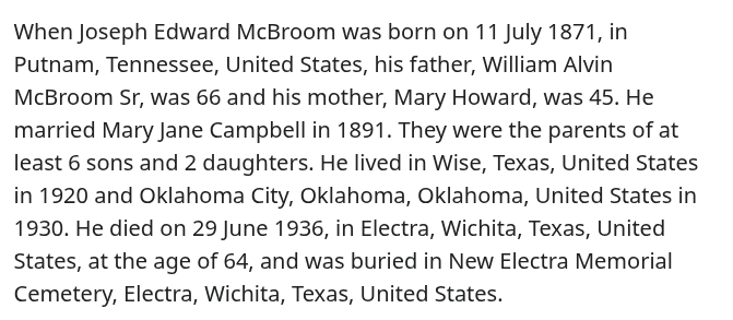 Joseph Emanuel McBroom