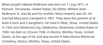 Joseph Emanuel McBroom