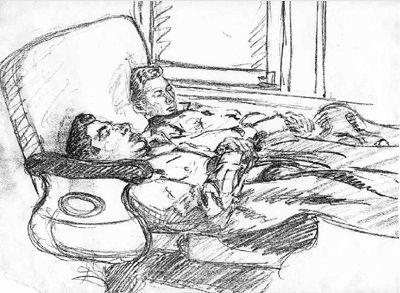 Jim Morgan - WW2 pencil Sketch #2