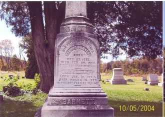 George & Jane (Smiley) Barnett Gravesite