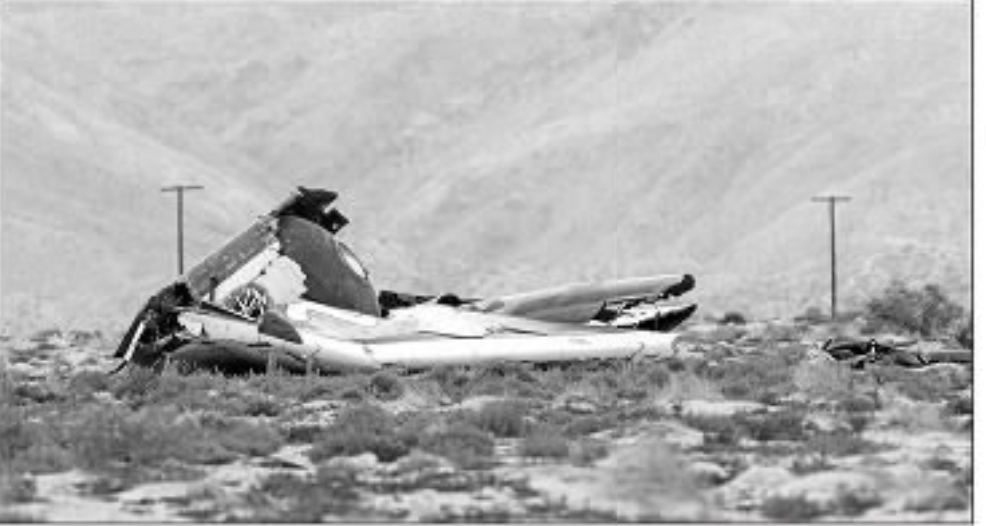 SpaceShipTwo Wreckage 