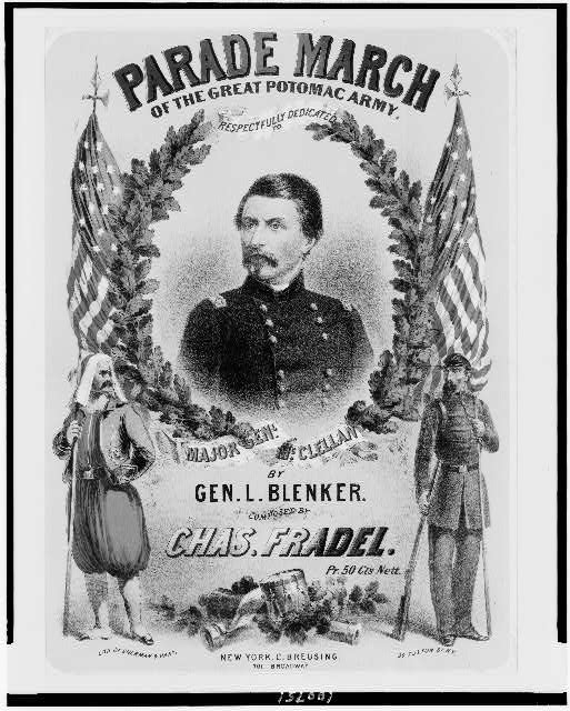Parade march of the great Potomac Army, respectfully...