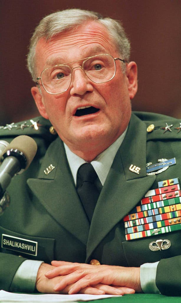 John M D Shalikashvili