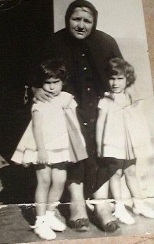 Eugenia Kantaros with Jane and Georgette