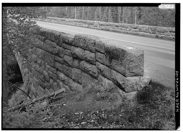 5. DETAIL, SOUTH ABUTMENT AND RAILING - Crawfish Creek...