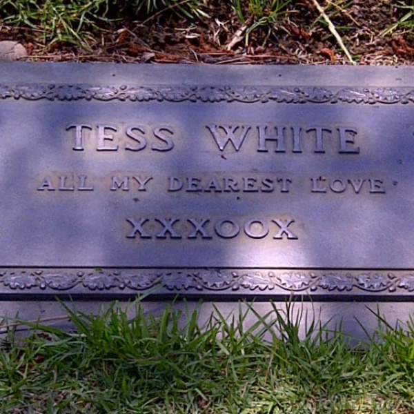 Tess White's Grave