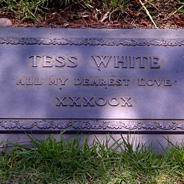 Tess White's Grave