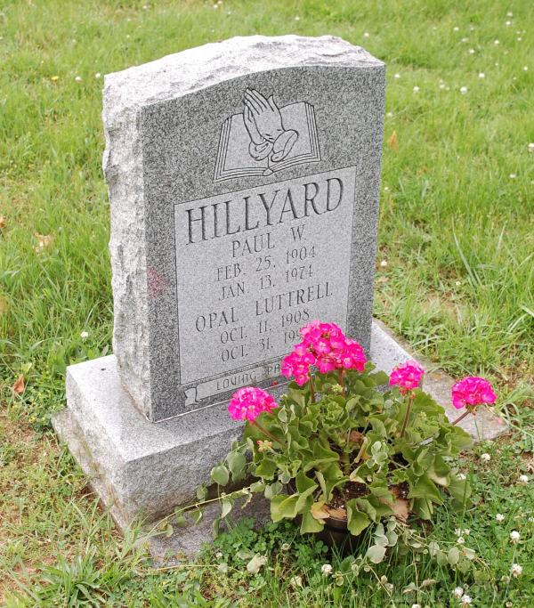Opal Hillyard Gravesite