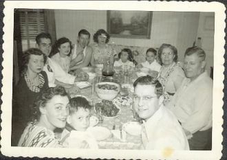 The Schena Family, New York 1950