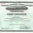 C/E Ross Abbott; USCG License