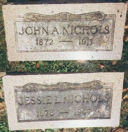 John A. & Jessie Lillian Bridger Nichols Graves