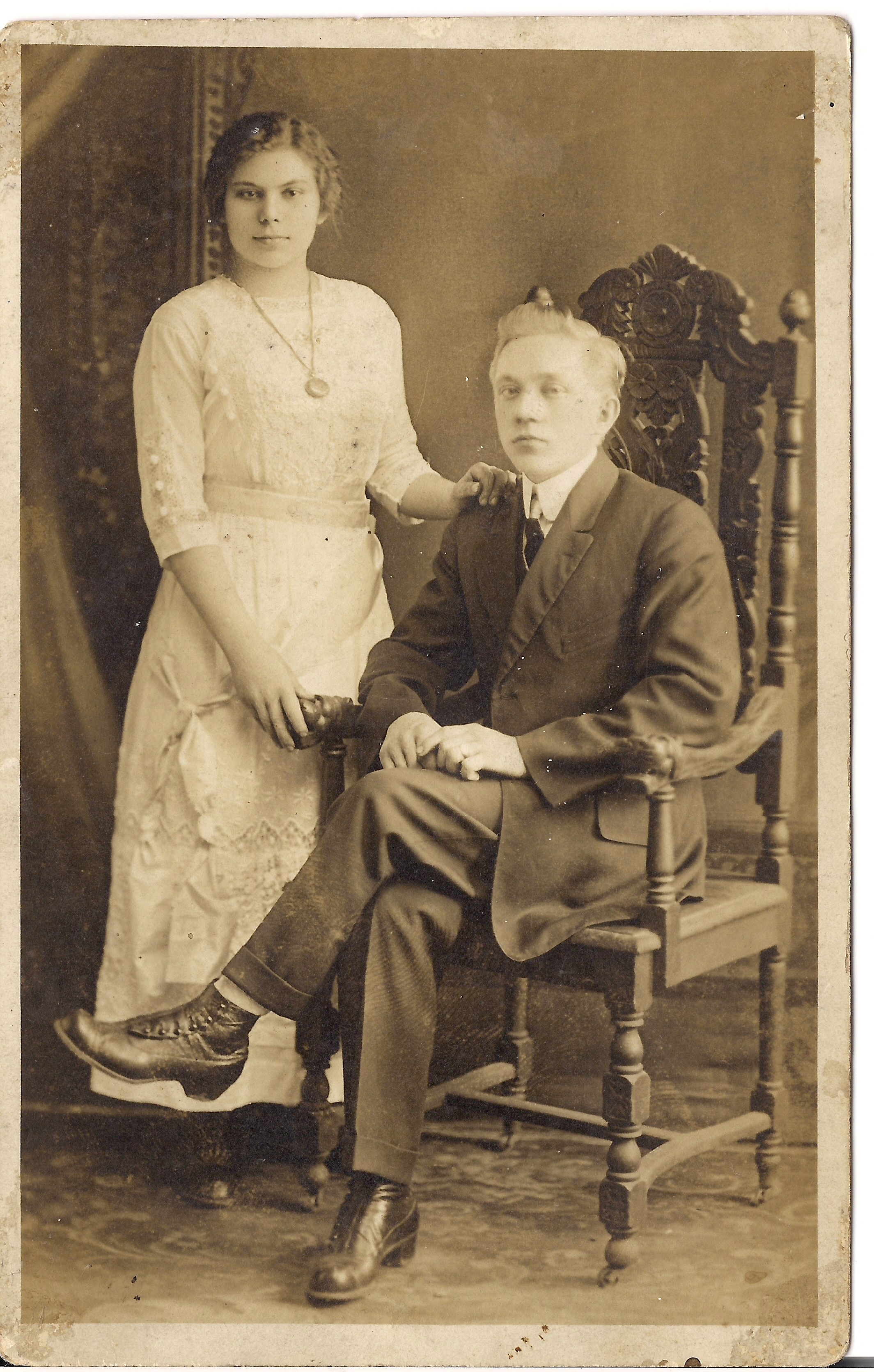 Stephen & Natalie Schindelar, NY 1925
