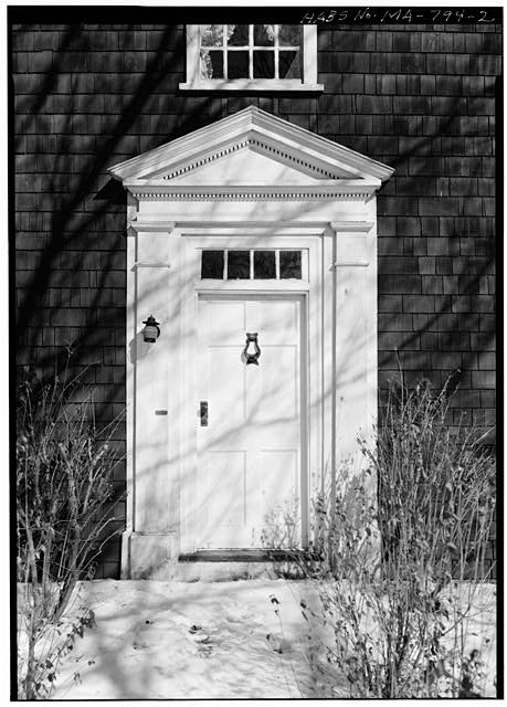 2. FRONT DOORWAY - Widow Stowe House, Lexington Road,...