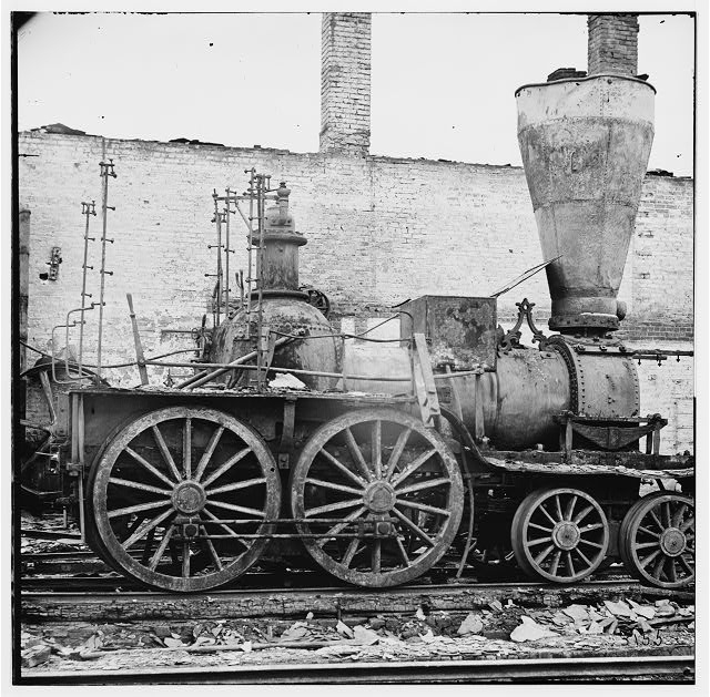 1860's Steam Powered Locomotive
