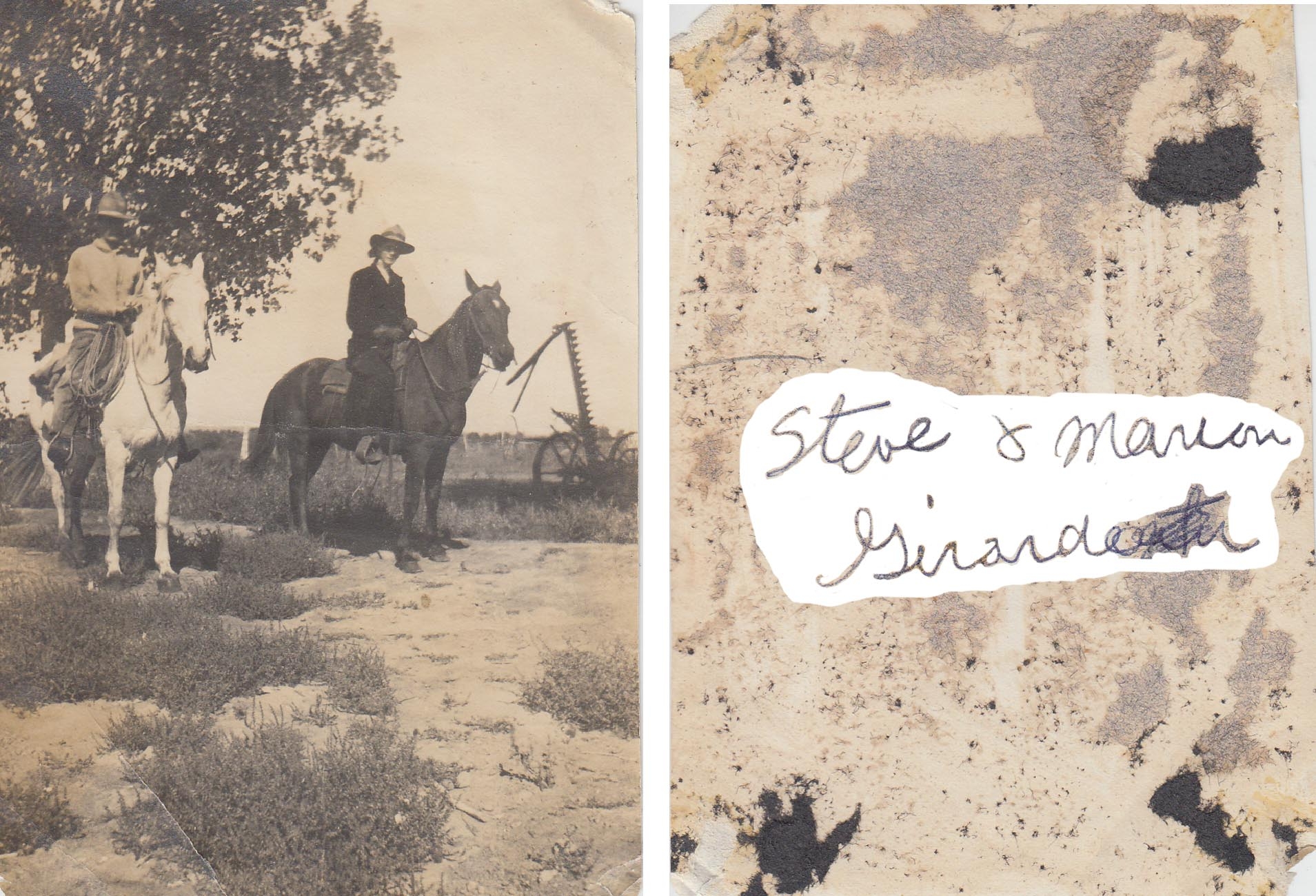 Steven and Marion unknown