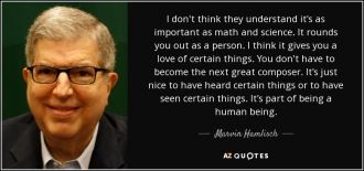 Marvin Hamlisch quote