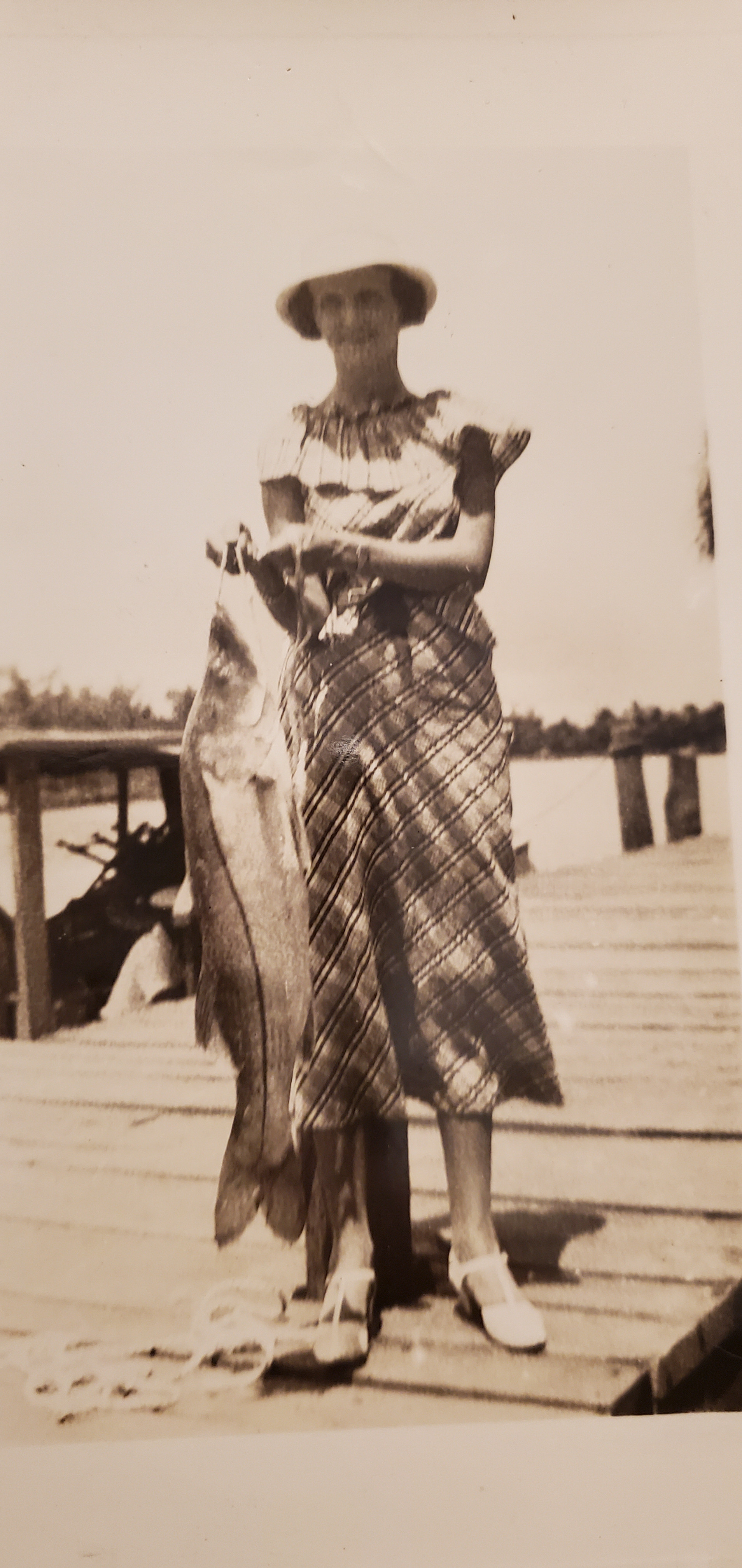Proof positive that I caught a fish!