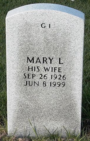 Mary Lou Sheard Mahone's Gravesite