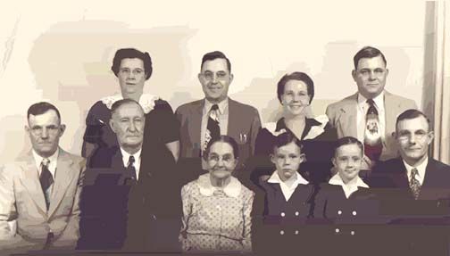 John & Emma (Stanley) Combs Family, 1948