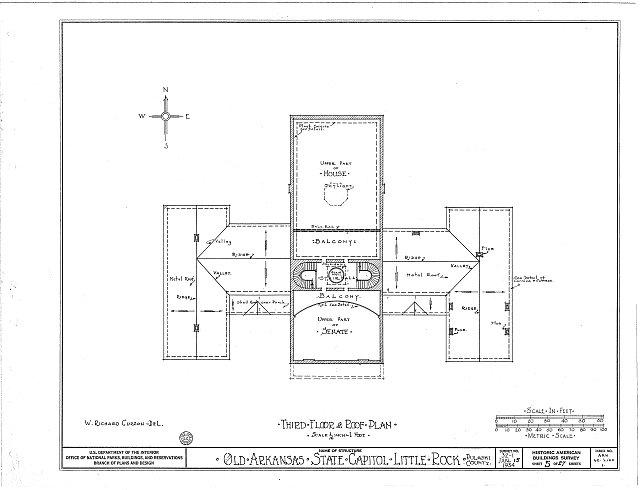 HABS ARK,60-LIRO,1- (sheet 5 of 27) - Old State Capitol...