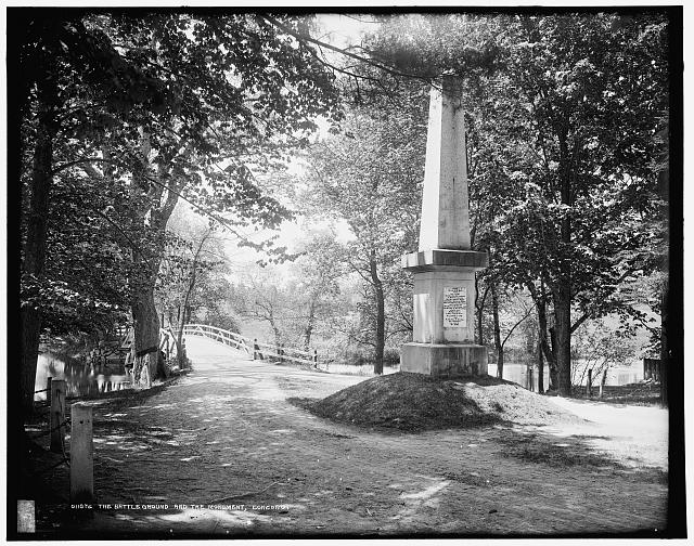 The Battleground and the monument, Concord