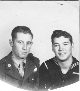 General Jackson & Earl Huddleston, Tennessee 1944