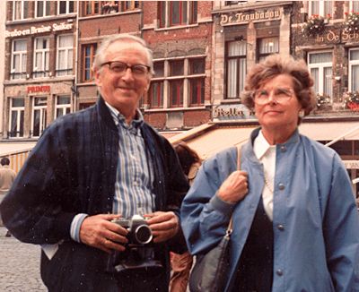 Paul and Christine Heerbrant in Antwerp, Belgium