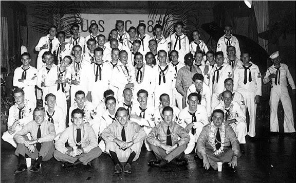 The crew of the USS PC 583