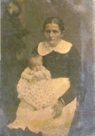 Martha Jane Petree Long & daughter, Eliza