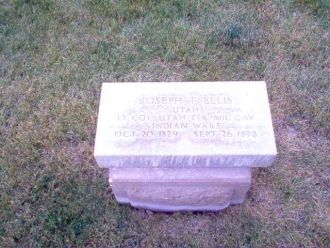 Joseph Tickle Ellis headstone
