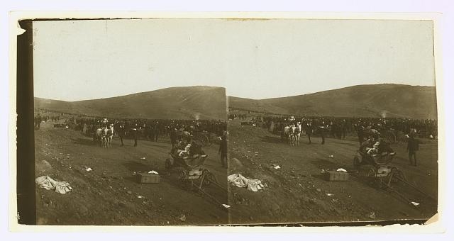 [End of the great siege -- Russian army awaiting...
