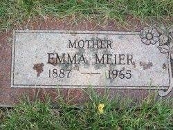 Emma Meier gravesite