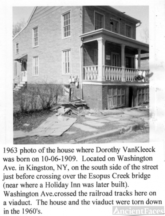 Dorothy Van Kleeck, house