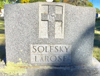 William Thomas LaRose --gravestone