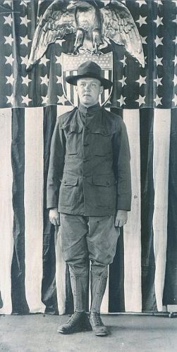 Joseph Zalewski, World War I Uniform