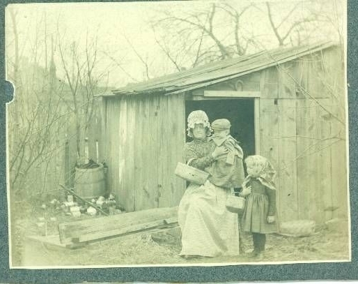 Unknown Woman with Children