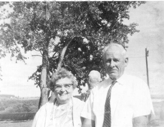 Cora Barton Nicholson and Percy Nicholson