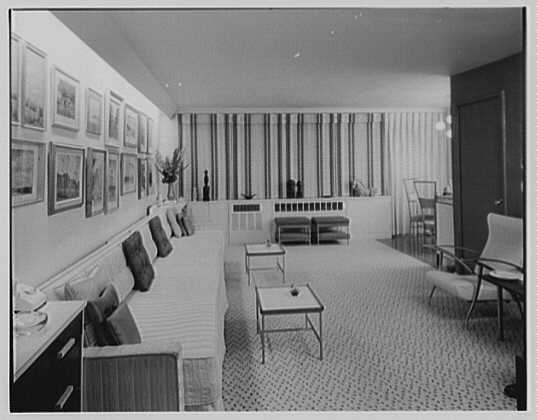Morris Lapidus, apartment at 209 E. 56th St., New York...
