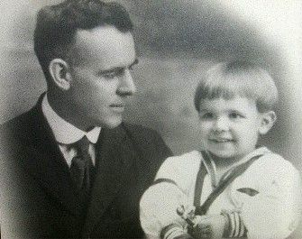 Benjamin James Watkins and son Merle