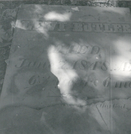 Levi Butler gravestone